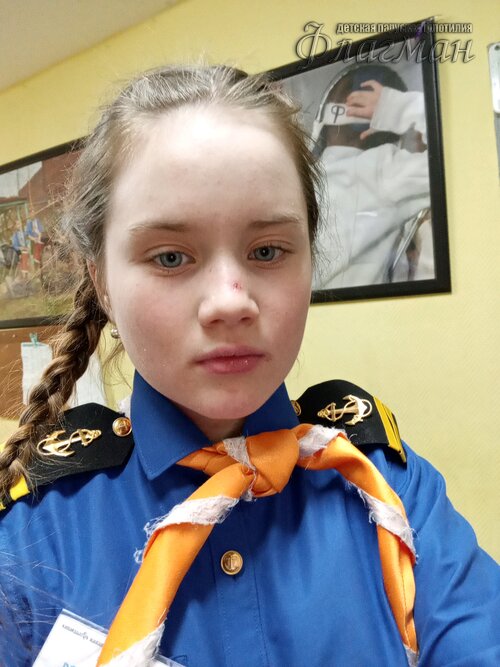 Занятиях в детском клубе «Флагман»